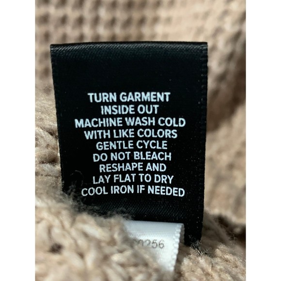 Torrid Chunky Knit Women’s Size 1 Short Sleeve Tan Pullover Sweater - Picture 5 of 9